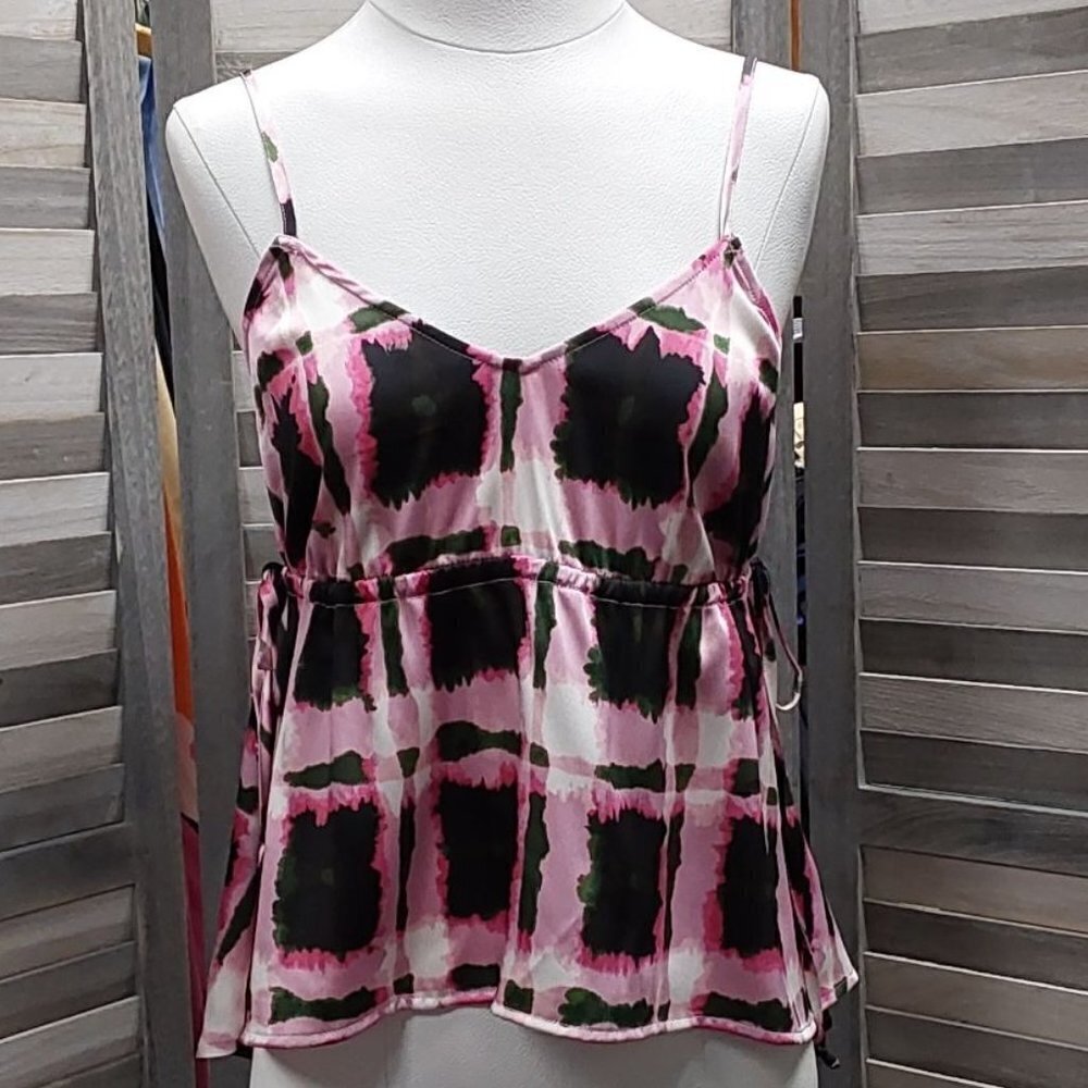 Plaid Camisole Tank Top | Future Collective | Large